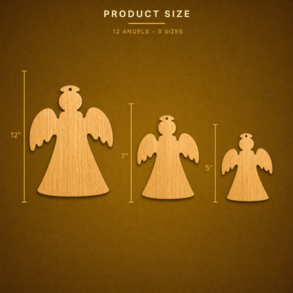 Glowing Angels Decoration